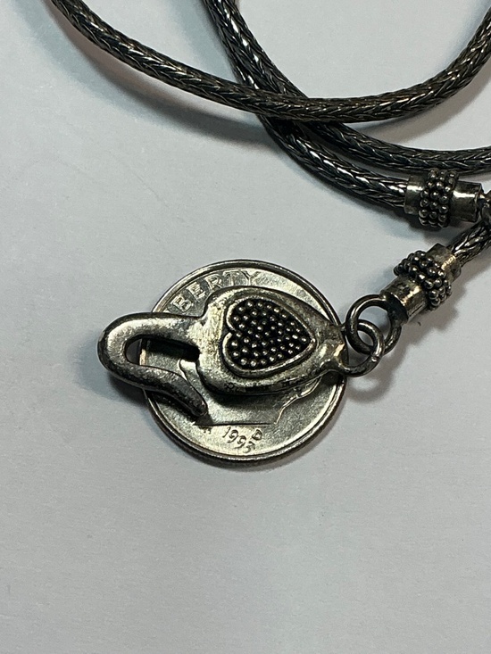 Sterling Silver Wheat Chain - 18 Inch - 1.5 mm-CHSW-18-SS-P Vintage Sterling Silver Spiga Wheat Chain. 18 inches long